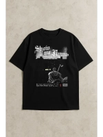 Футболка y2k оверсайз аниме берсерк панельки