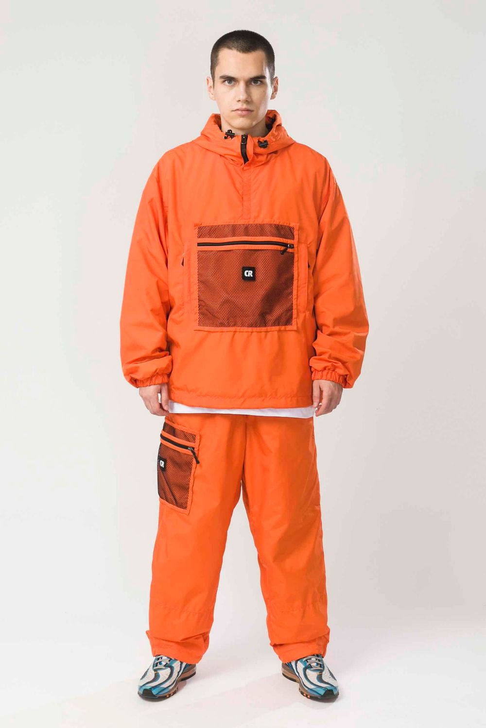 Купить Анорак Codered Square Wide Легкий оранжевый Анорак Codered Square Wide Легкий оранжевый