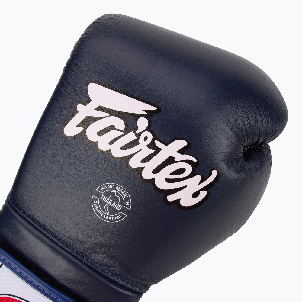 Боксёрские перчатки Fairtex Heavy Hitter's Mexican Style blue