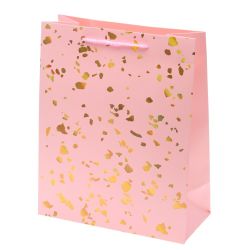 GAEM Пакет подарочный (бумага 210г/м2, блок 12шт), L26 W12 H32 см, 4в.