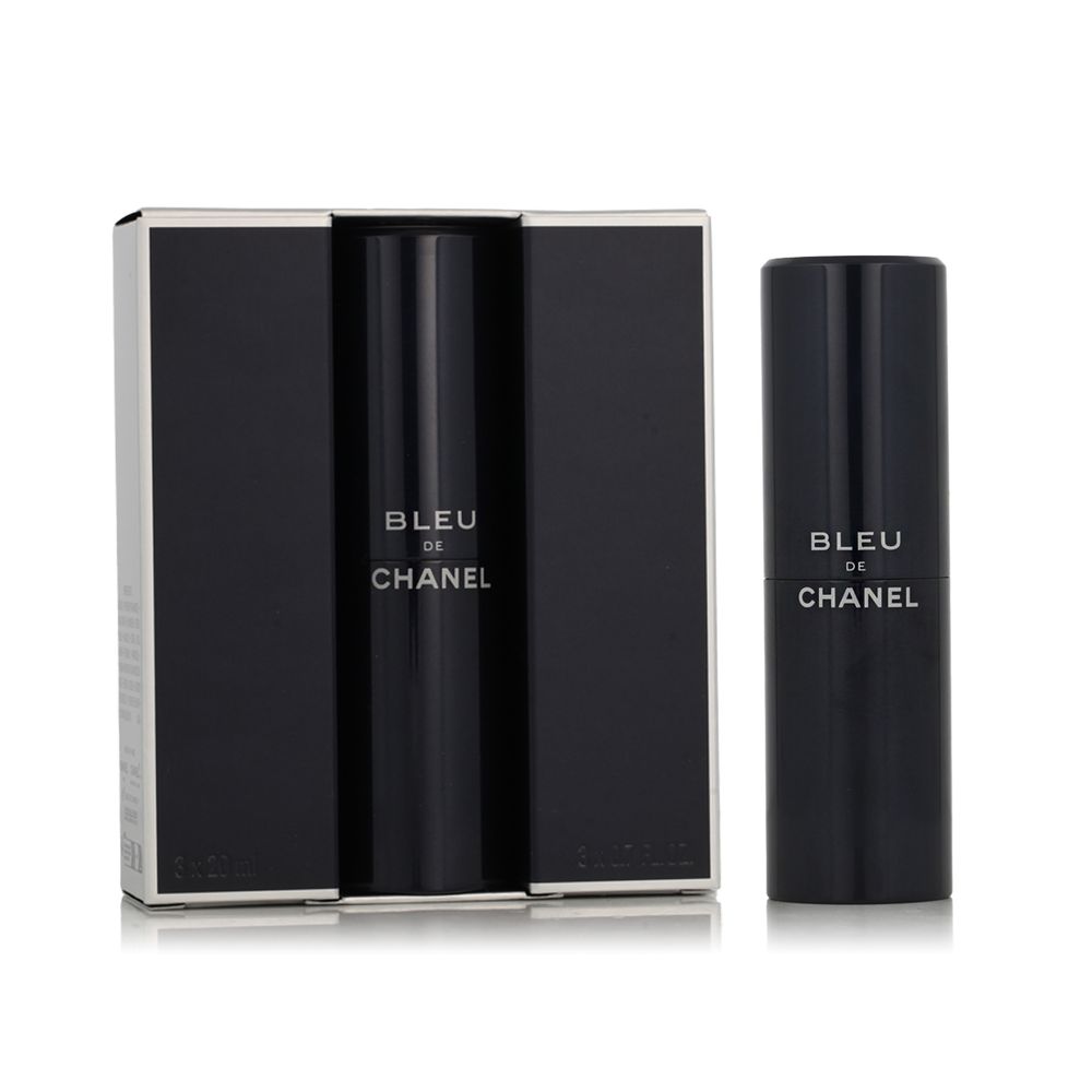 Chanel Bleu de Chanel EDT Refillable 20 ml + EDT Refill 2 x 20 ml (man) 60 ml