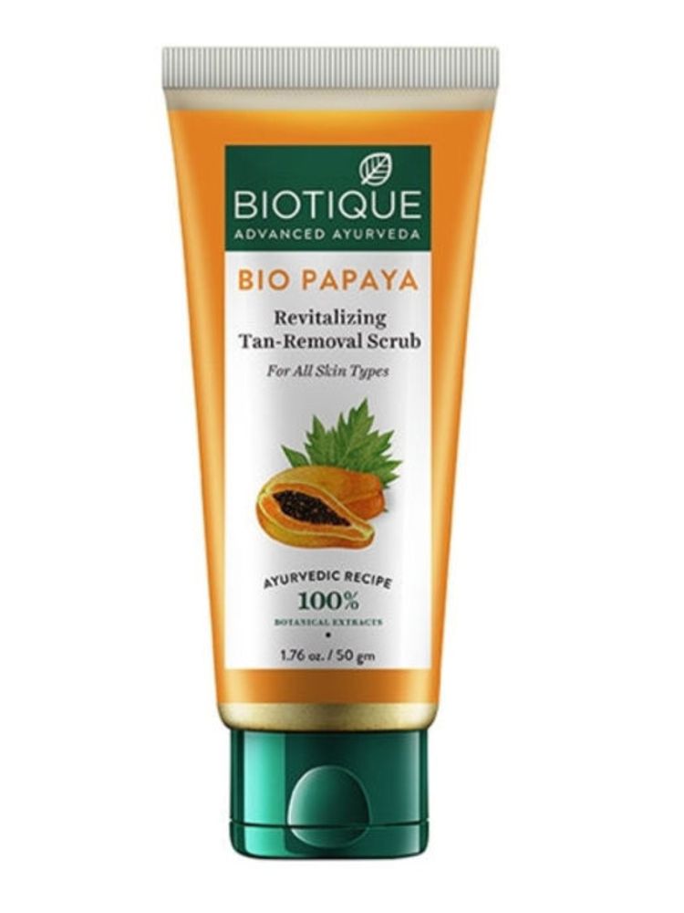 Гель для умывания Biotique Bio papaya, 50 мл