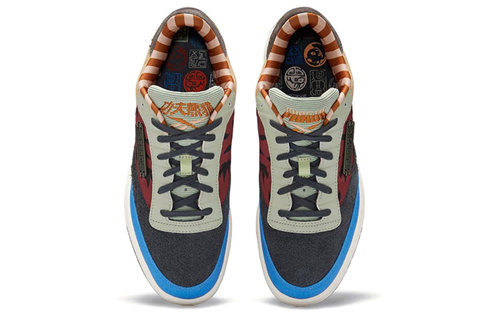 Кроссовки Kung Fu Panda X Reebok Club C 85