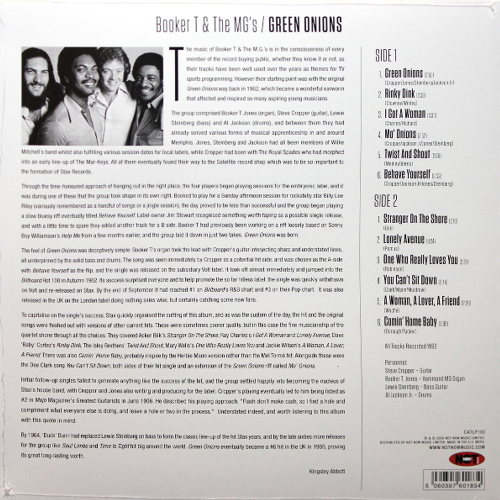 Booker T & The M.G.'s / Green Onions (LP)