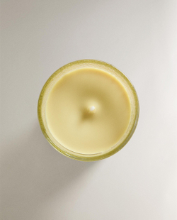 Zara Home Свеча ароматическая Vetiver Melon 155 г, растительный воск, аромат древесный, Коричневый