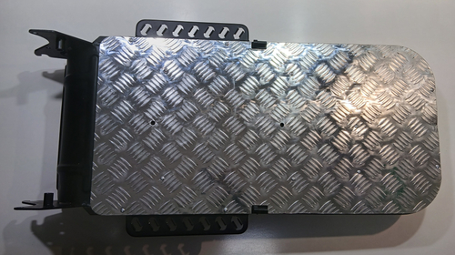 Задняя опорная рама с алюминиевой пластиной  для снегохода MotoLand SnowFox 200