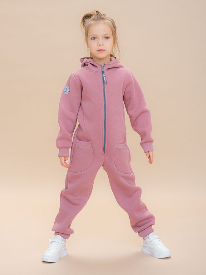 Комбинезон утепленный (Пудра)*