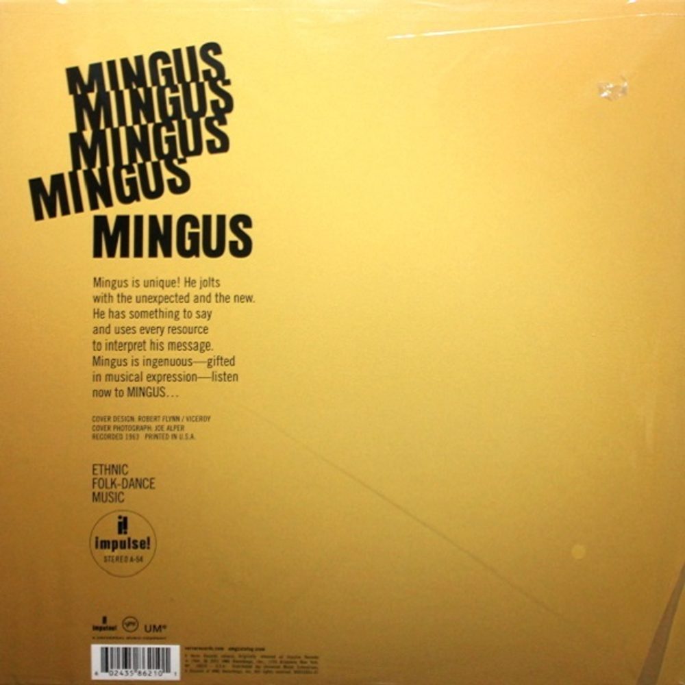 Charles Mingus / Mingus Mingus Mingus Mingus Mingus (LP)