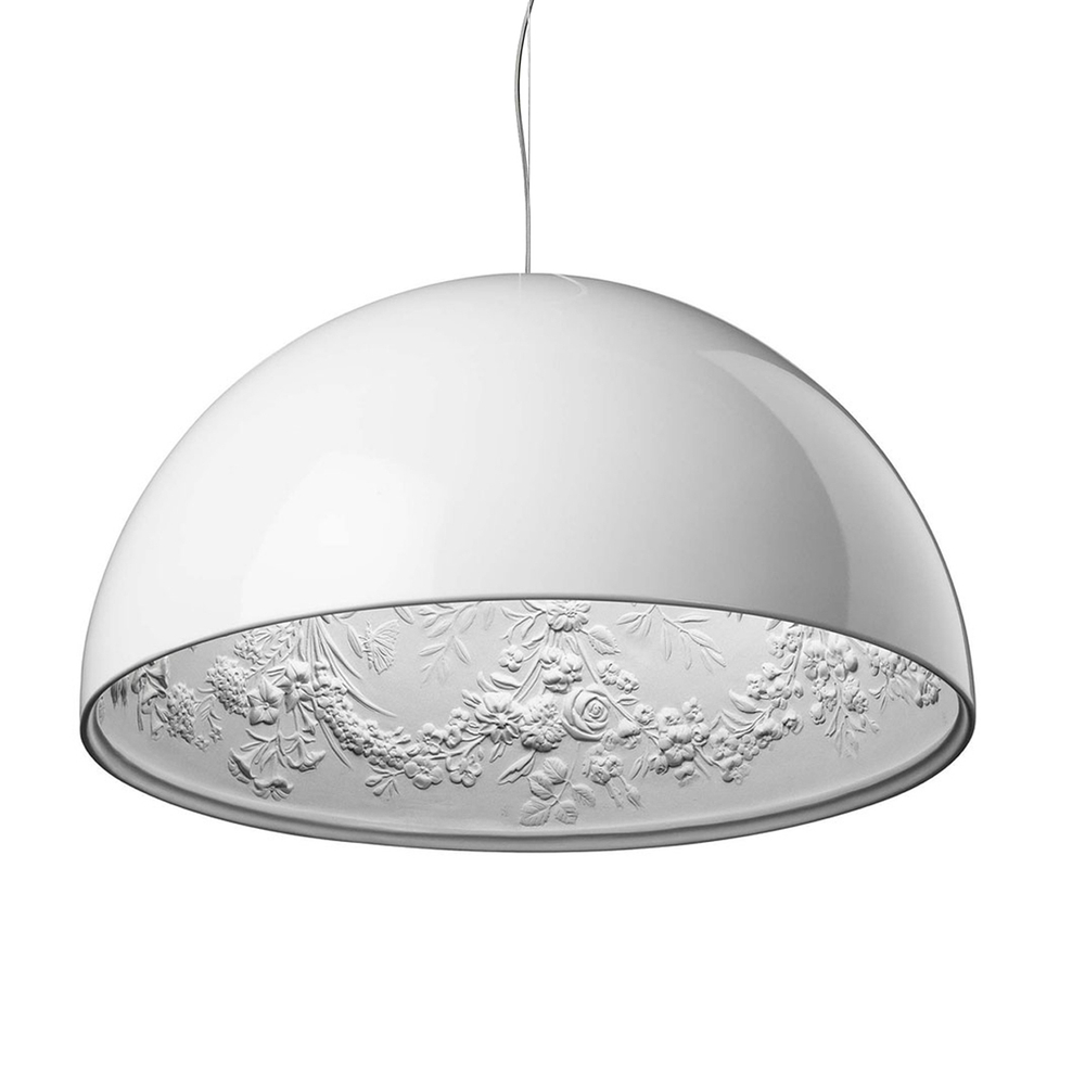 Pendant design lamp Skygarden by Flos D90 (White)