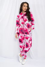 Костюм Бомба стиля (розово-голубой) К13141-6М LT Collection