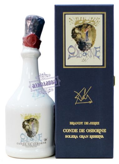 Бренди "Конде де Осборн "Дали", Солера Гран Резерва, 0,7 в п/у