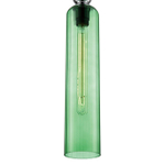 8064/1A MODERNI LN25 298 хром/зеленый, металл/стекло Подвесной светильник E27 1*60W 220V LORENZO