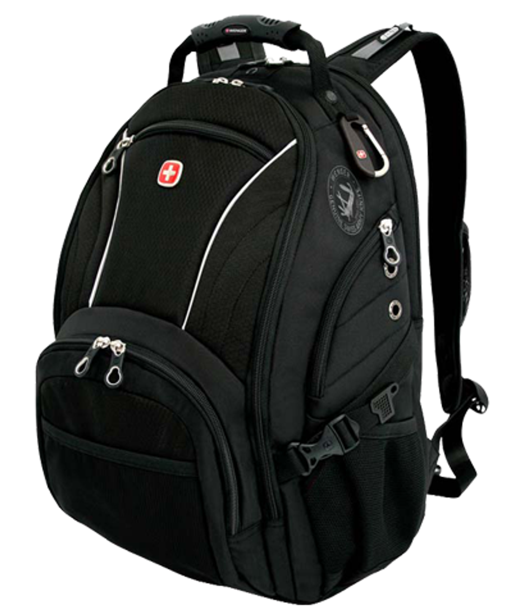 Рюкзак Wenger 15", синий/чёрный, 36x19x47 см, 32 л