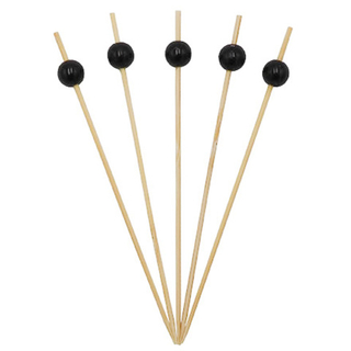 Пика дер."Жемчуг ЧЕРНЫЙ" 90мм,120мм /100 шт