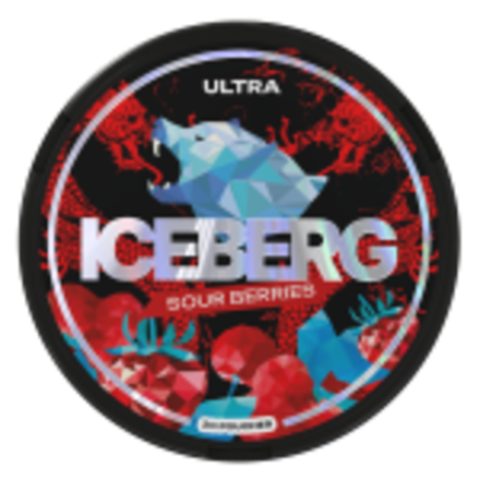 ICEBERG 150mg ULTRA SOUR BERRIES