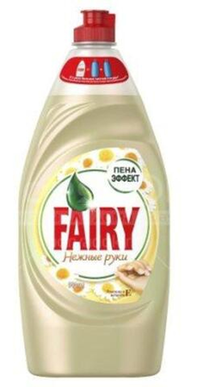 FAIRY Средство для мытья посуды Нежные руки Ромашка и витамин Е 450 мл