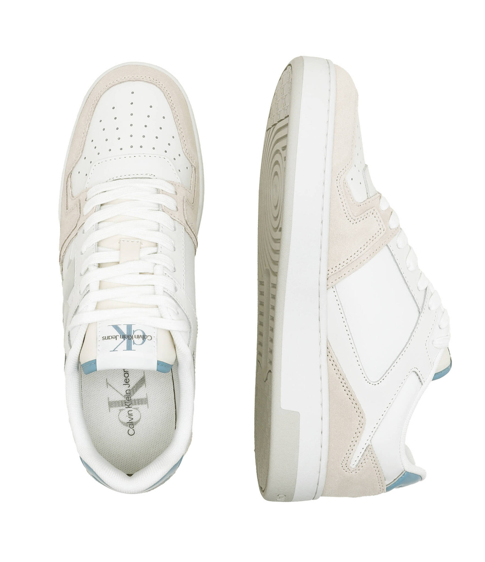 Кожаные кроссовки CALVIN KLEIN JEANS - белый(YM0YM00933)