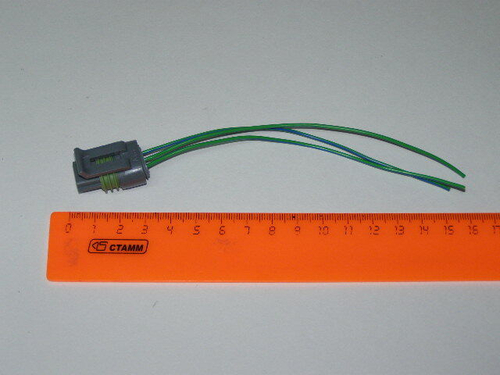 Разъем датчика фаз с проводами (Россия)