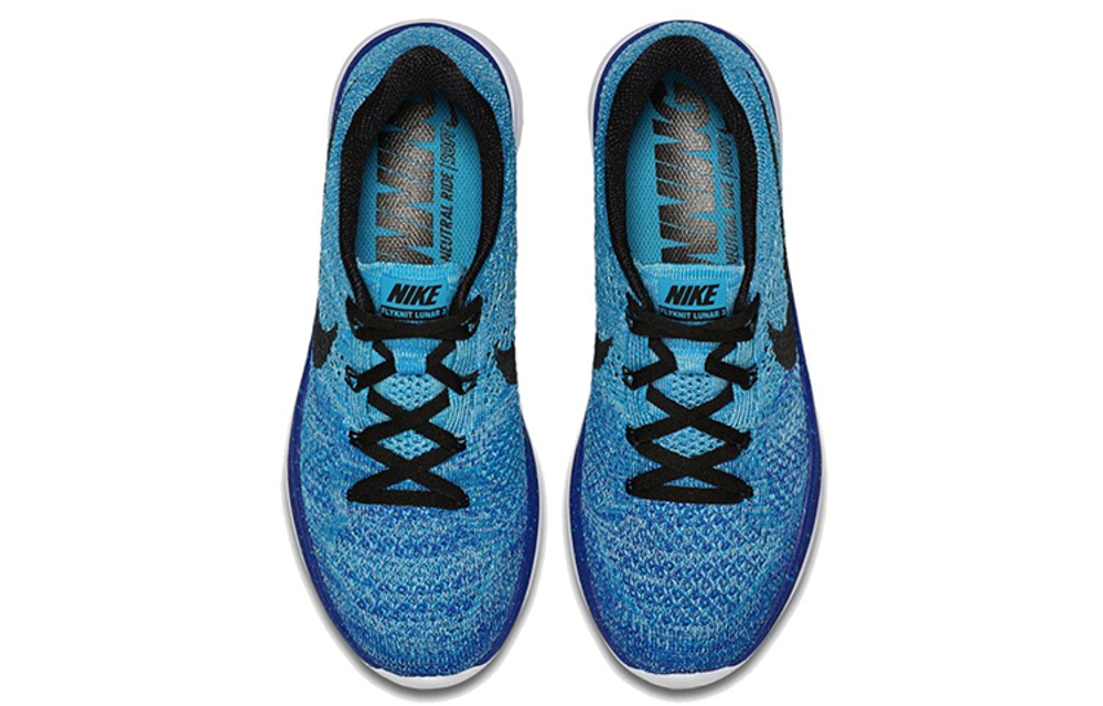 Кроссовки Nike Flyknit Lunar 3 (Женская размерная сетка)