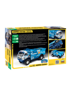 Сборная модель ZVEZDA Автомобиль KAMAZ-43509 "KAMAZ-Master", 1/43