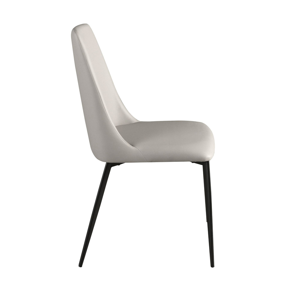 Стул 4184 из экокожи песочного цвета