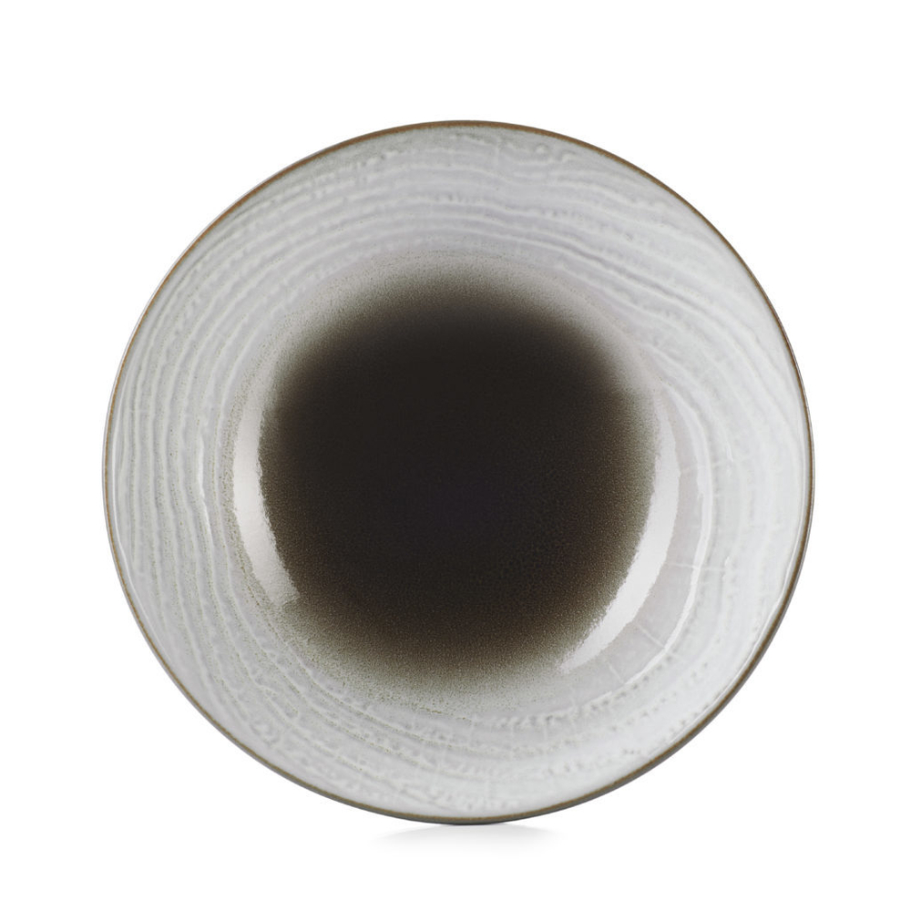 Тарелка глубокая 19см Revol Swell Brown коричневая