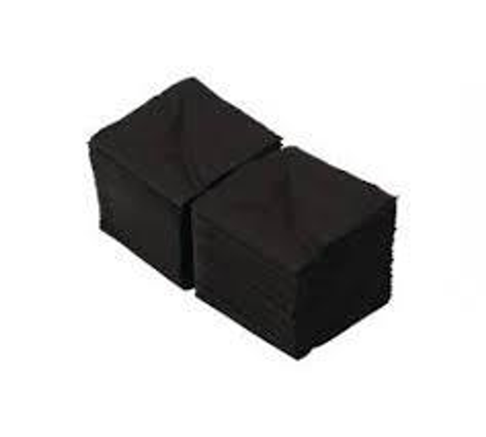 Салфетки бумажные 24*24см Big Pack черные (уп18)