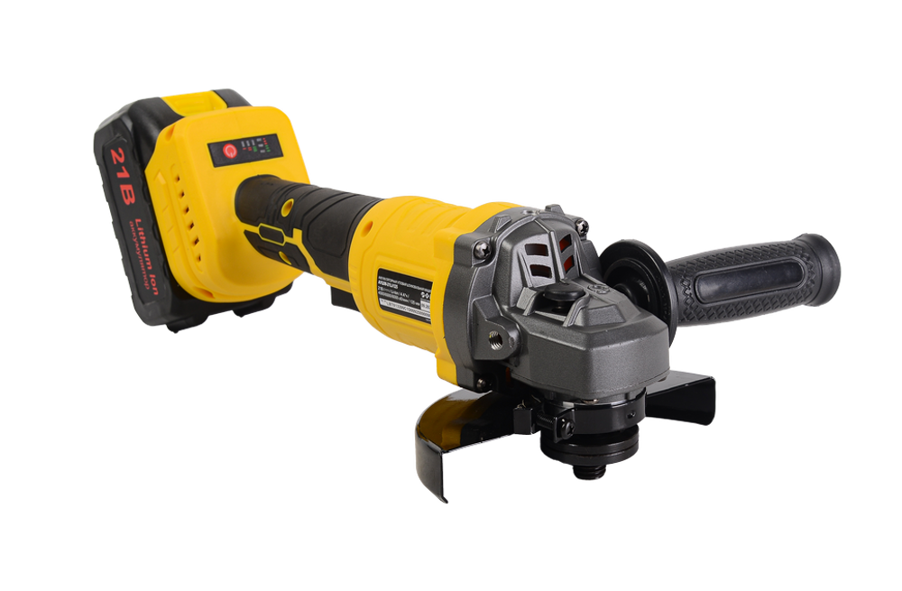 Углошлифовальная машина аккумуляторная Eurolux АУШМ-21Li/125 (в комплекте 2 АКБ и ЗУ) в кейсе