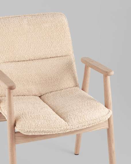 Стул Arlon, бежевое букле