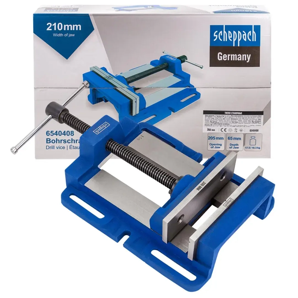 Тиски станочные 210мм Scheppach Sch-6540408