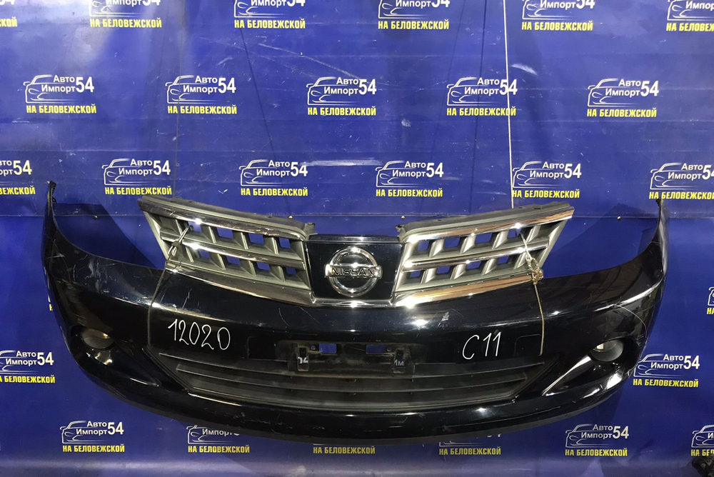Бампер передний NISSAN TIIDA 2008-2012
