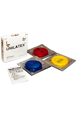 Презервативы Unilatex Multifrutis ароматизированные, 3 шт