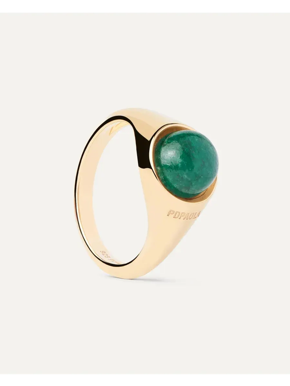 Кольцо Moon Green Aventurine