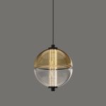 Подвесной светильник MD24022079-1A black/amber