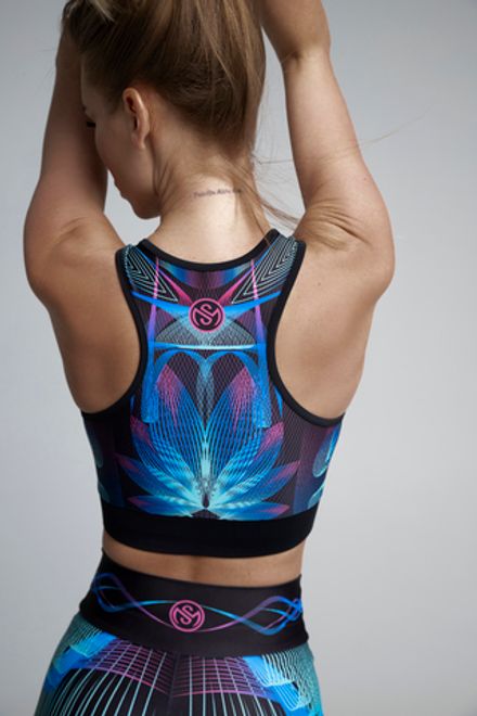 Топ Illusion indigo