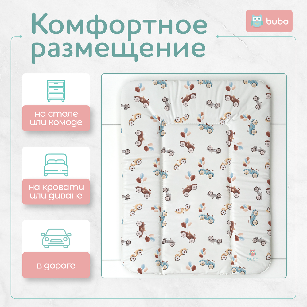 Матрас для пеленания BUBO BABY "SKY" 52x72 сантиметра