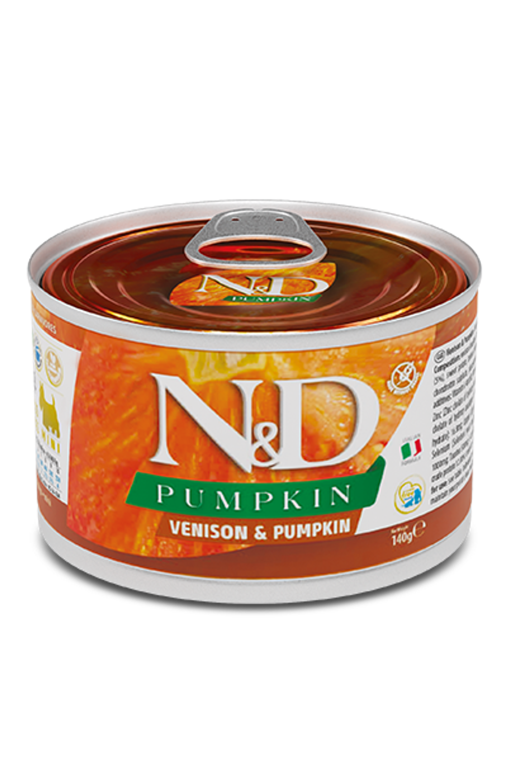 Фармина  N&D Dog Pumpkin Консервы оленина Adult mini 140г