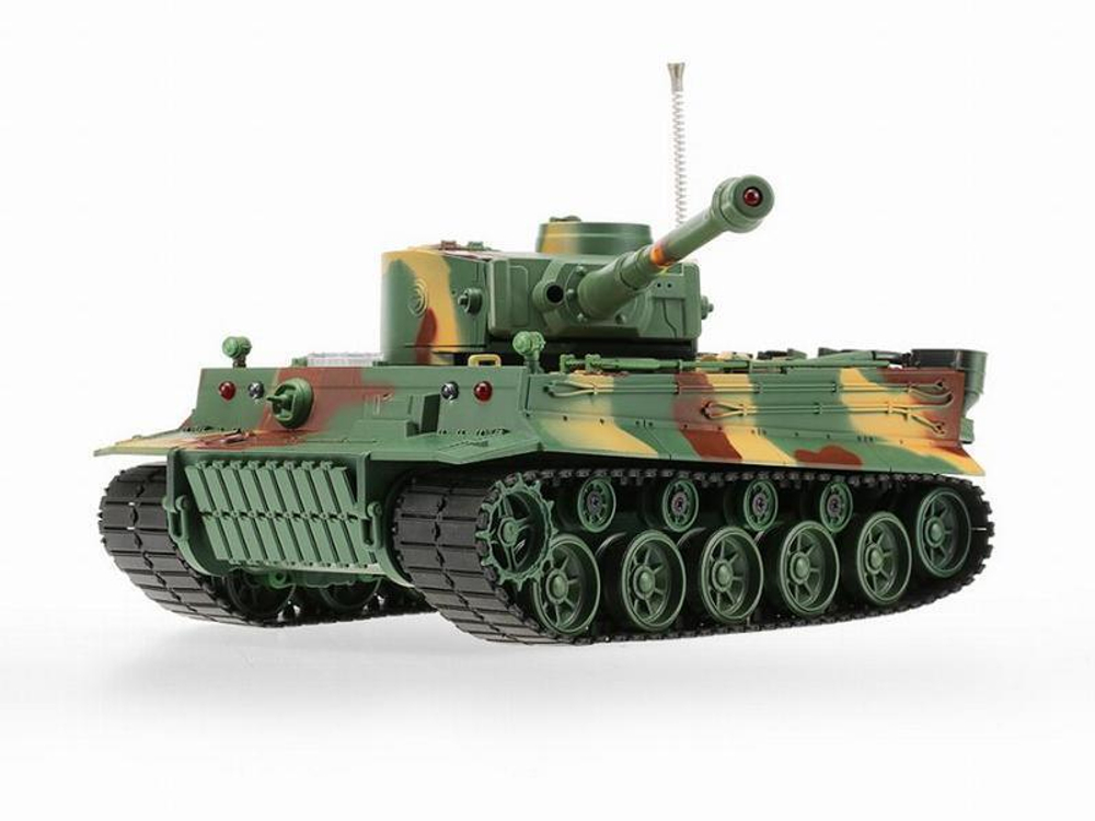 Р/У танк Heng Long 3828-1 Tiger I ИК-версия 1/26, полное управление, свет и звук, идеален для танковых боев