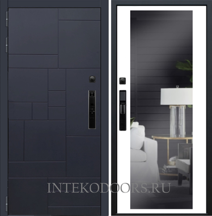 Домино Черное V8 с зеркалом