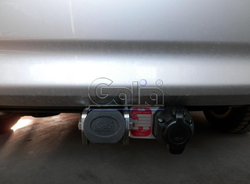 Оцинкованный фаркоп на Toyota Corolla седан E170 2013-2019 (без электрики), Galia T064C
