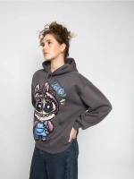 Толстовка утепленная с капюшоном