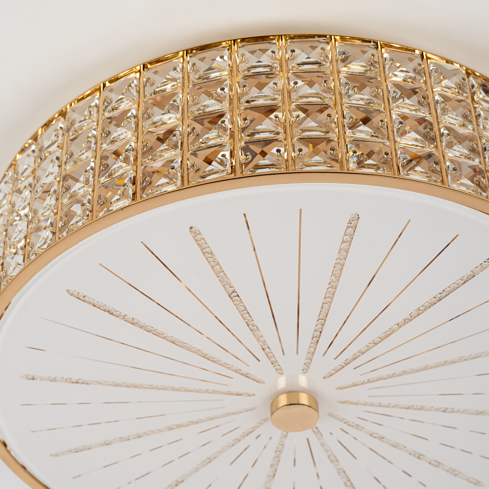 Citilux Портал CL324152 Люстра хрустальная Золото