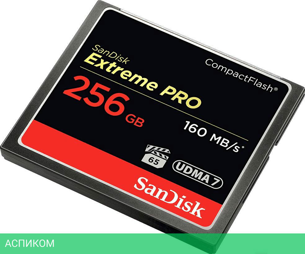 Карта памяти SanDisk Extreme Pro CompactFlash 256GB (SDCFXPS-256G-X46)