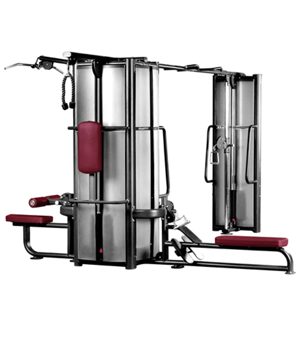 Мультистанция с 5 весовыми стеками KRAFT Fitness KFMJ5