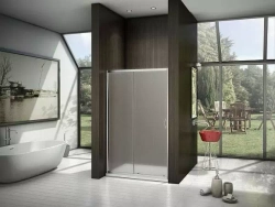 Душевая дверь в нишу Bas Latte WTW-140-G-WE 140*185 без поддона