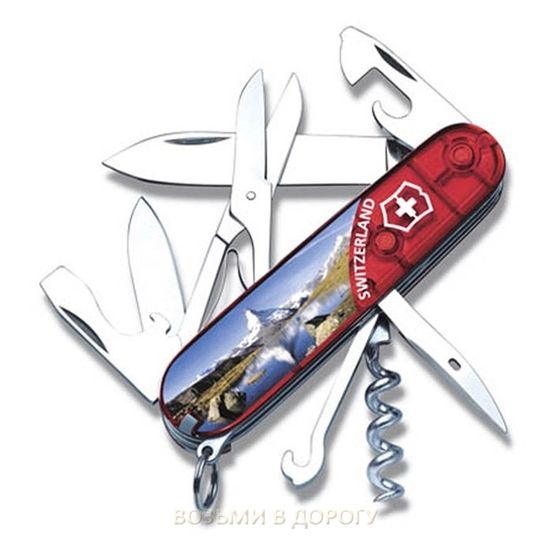 Складной нож Victorinox Мод. Climber "Matterhorn" (91 мм) - 14 функций