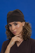 Шапочка с фиксаторами женская