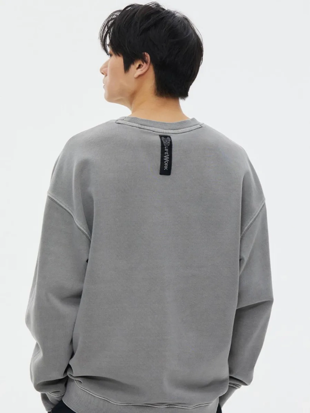 Свитшот с пигментом с логотипом университета