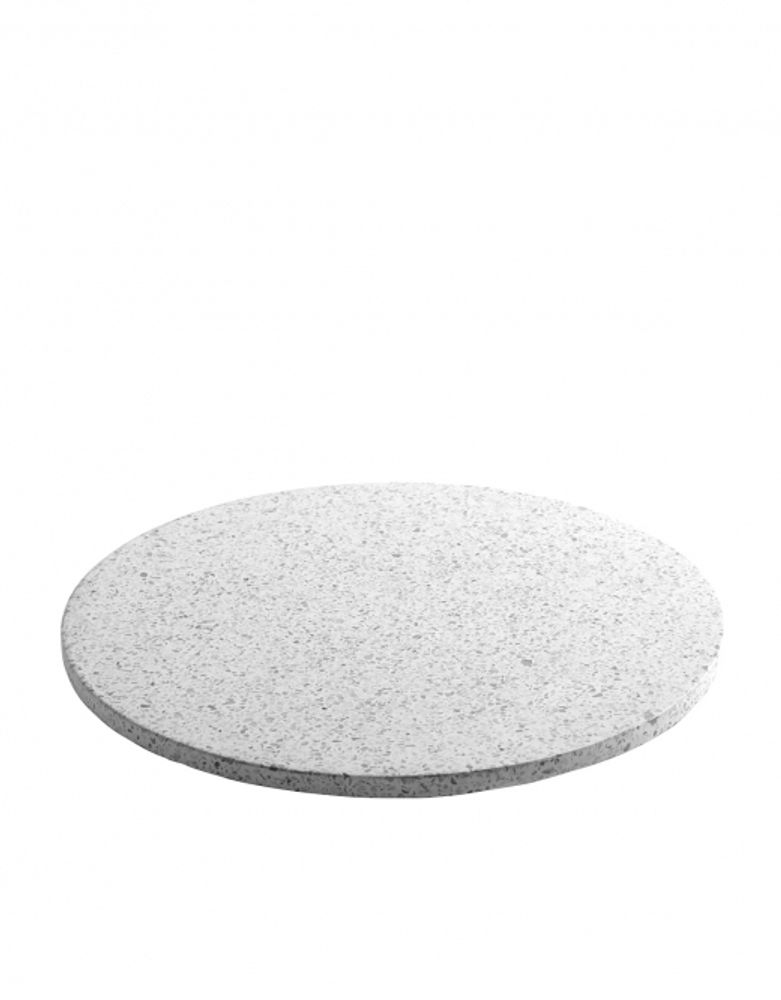 Тарелка сырная SERAX камень terrazzo/grey 400х400х30h