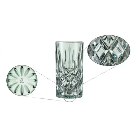 Набор стаканов высоких 2шт 395мл Nachtmann Noblesse Fresh Colors мятный